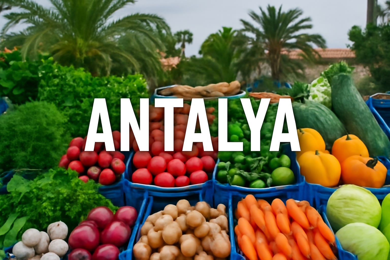 Antalya Merkez’de Ağustos 2025 Tarihli Hal Fiyatları